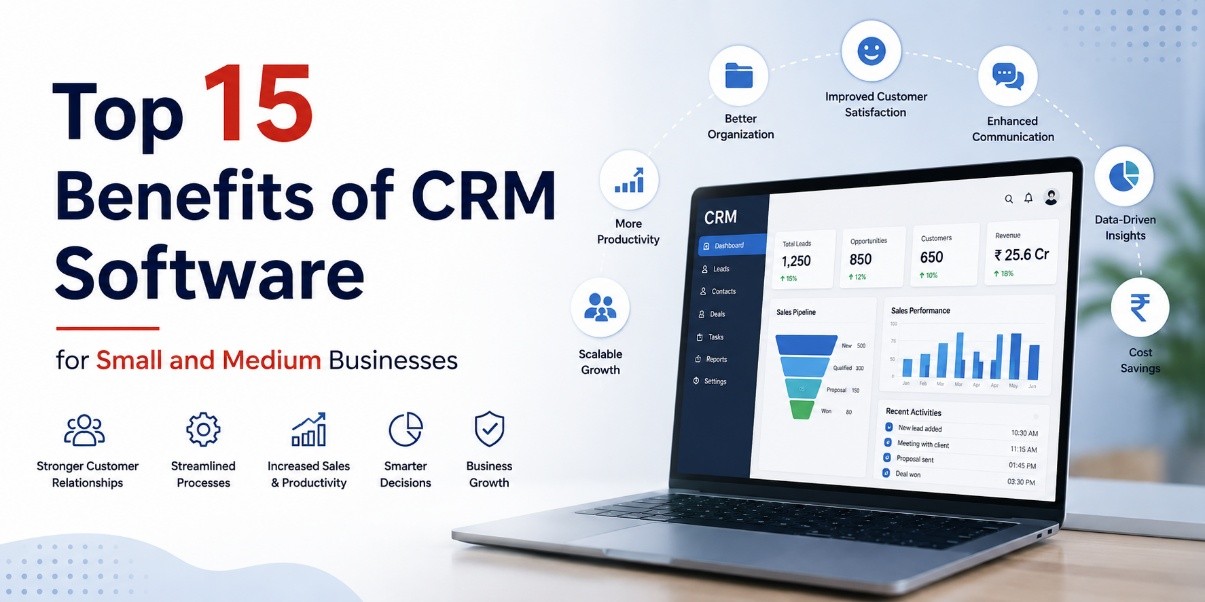 Top 15 Benefits of CRM Software 