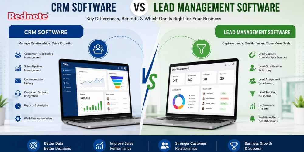CRM vs Lead Management Software