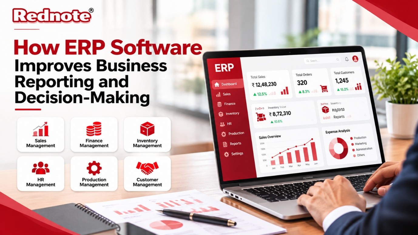 How ERP Software Improves Business Reporting & Decisions