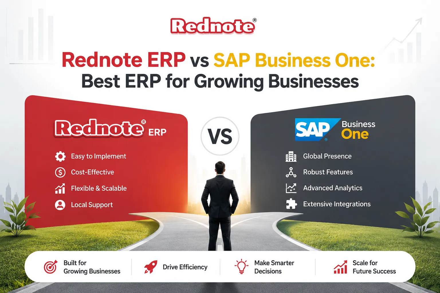 Rednote ERP vs SAP Business One