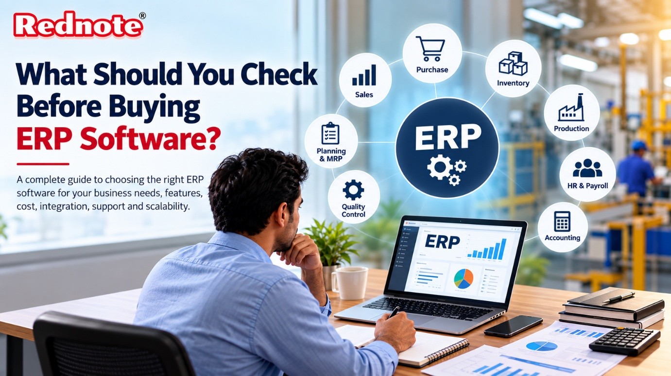 Manufacturing ERP software